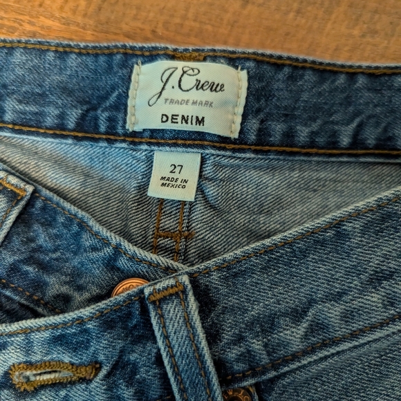 J Crew High Waisted Denim Short - Picture 2 of 3
